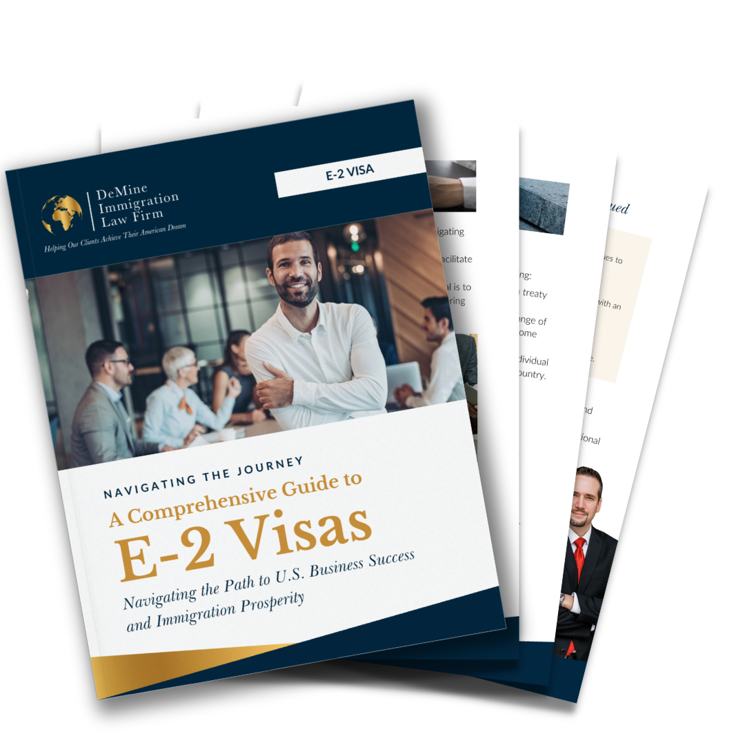 E-2 Visa EBook Mockup Preview