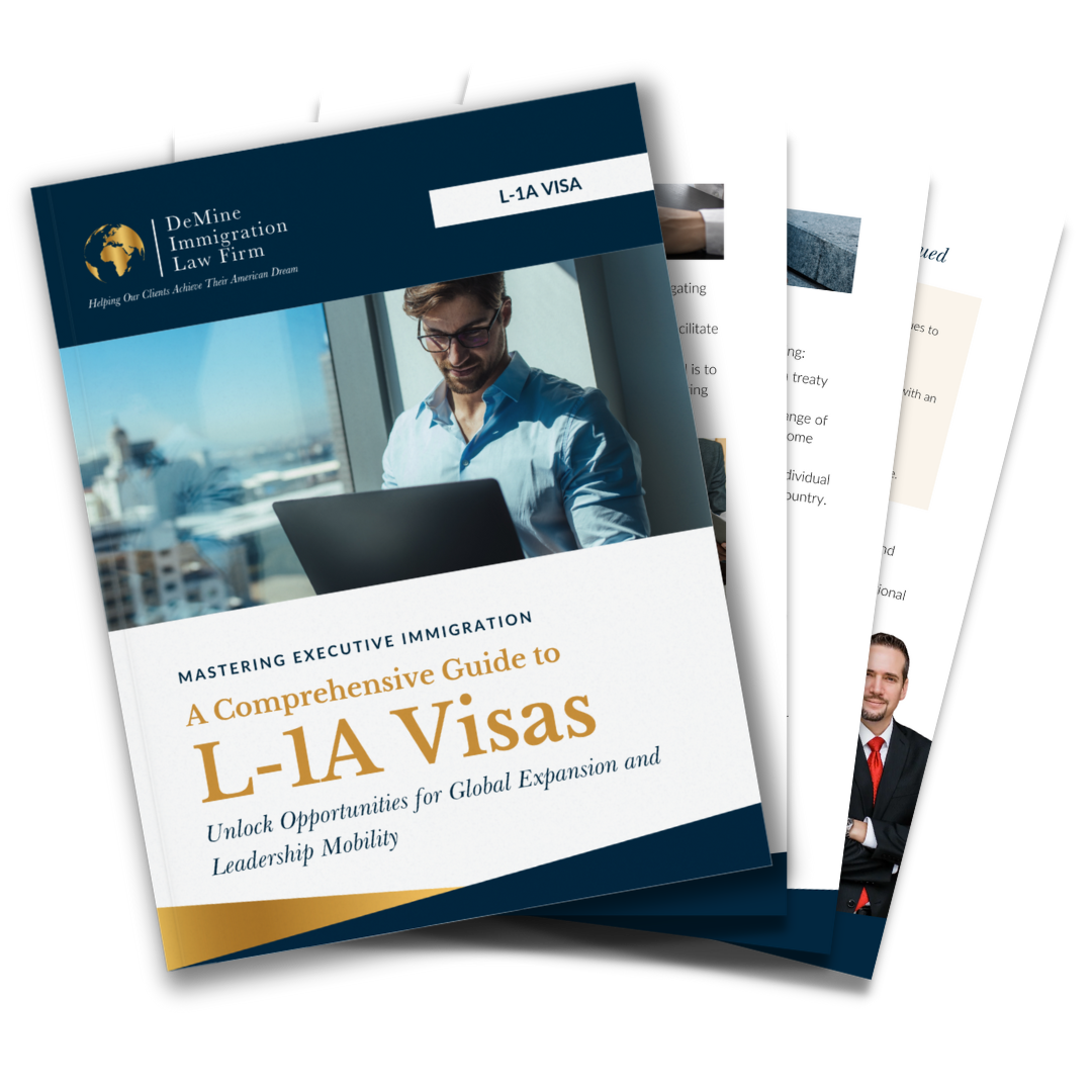 L-1A Visa EBook Mockup Preview