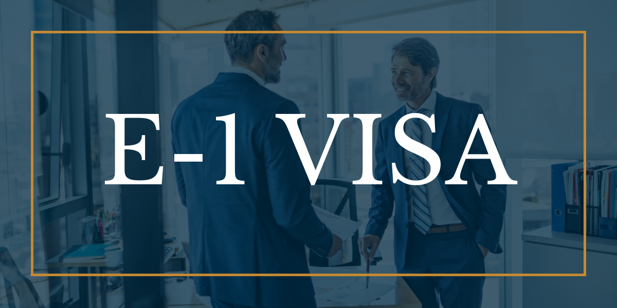 E-1 VISA-1